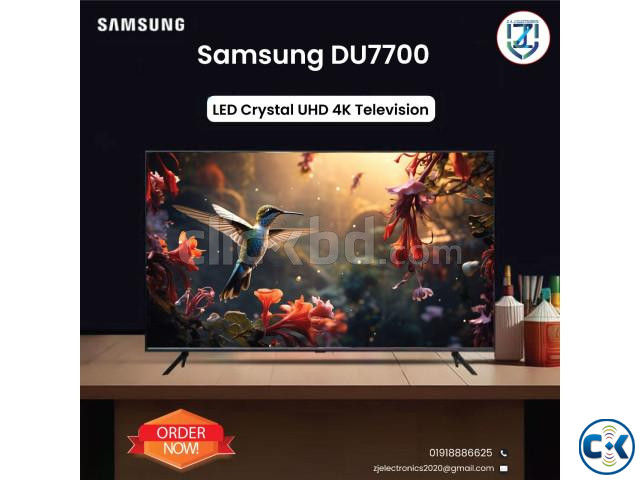 Samsung 50 Inch DU7700 Crystal 4K UHD Smart 2024 LED TV large image 0