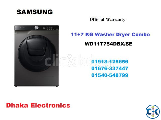 Samsung WD11T754DBX Washer Dryer Combo 11 7 KG large image 0