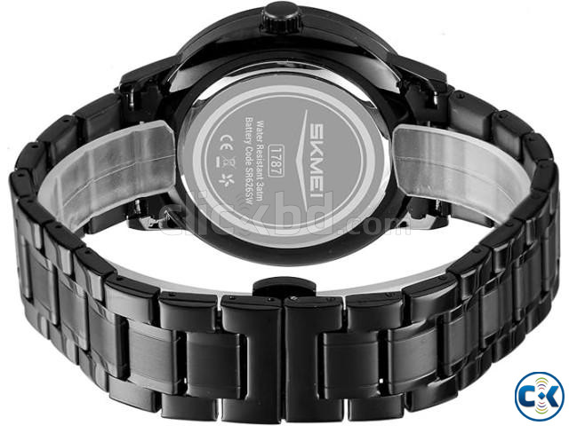 Skmei 1787 Creative Fashion Men Stainless Steel Watch large image 1