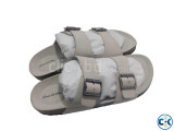 Double Strap Leather Sandals