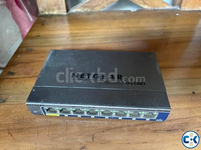 NETGEAR 8-Port Gigabit Ethernet Smart Switch GS108T - Mana large image 0