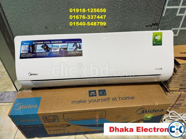 Midea 1 Ton Inverter Split Air Conditioner MSI12CRDN8-AG1 large image 0