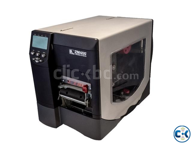 Zebra ZM400 Industrial Commercial Label Printer large image 0