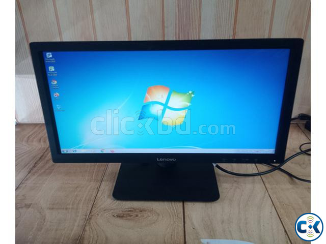 Lenovo 19 HD LED Monitor Stunning Display Performance  large image 0