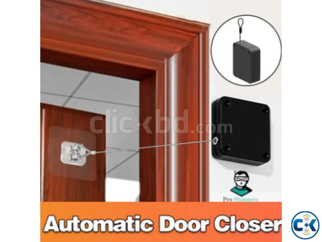 Punch-Free Automatic Sensor Door Closer large image 0