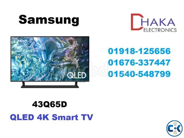 Samsung 43 inch Q65D QLED 4K Smart TV large image 0
