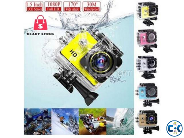 Waterproof Action Camera Full HD 1080P Sports Camcorder large image 1