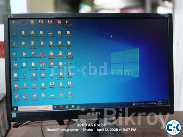 PHILIPS 193V5LSB2 18.5 inch LED Monitor large image 0