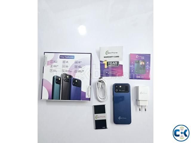 Geo T30 4G Android Touch Button Phone large image 3