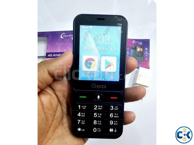 Geo T30 4G Android Touch Button Phone large image 4