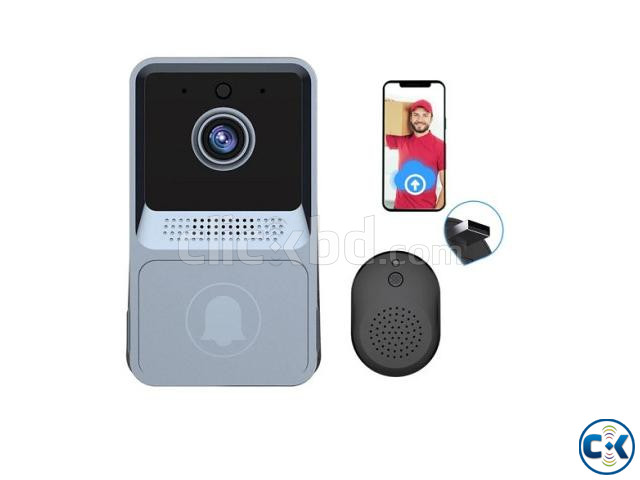 Mini Wifi Video Doorbell Camera 1080p Night Vision large image 0