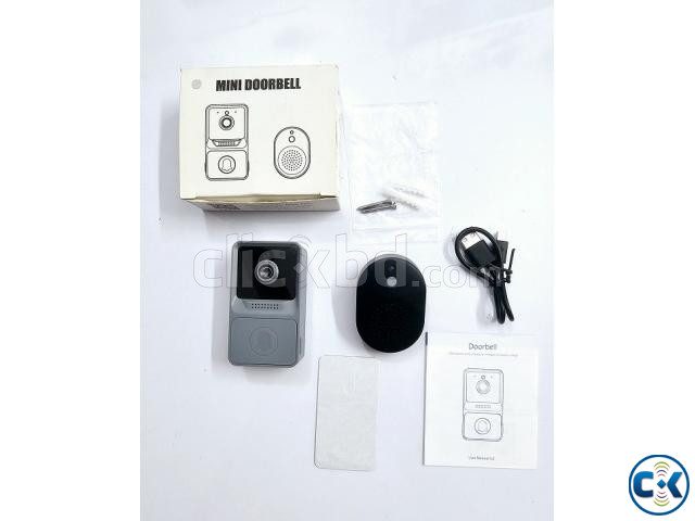 Mini Wifi Video Doorbell Camera 1080p Night Vision large image 1