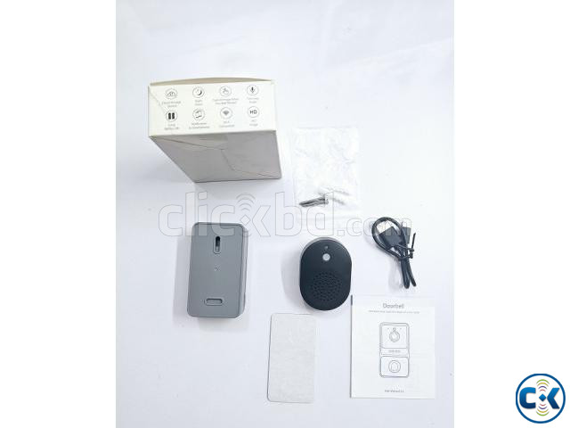 Mini Wifi Video Doorbell Camera 1080p Night Vision large image 2