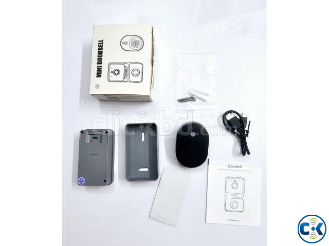 Mini Wifi Video Doorbell Camera 1080p Night Vision large image 4