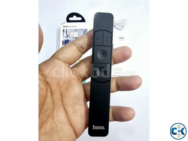 HOCO GM202 Laser Pointer LED Smart PPT Page Turning Pen large image 2