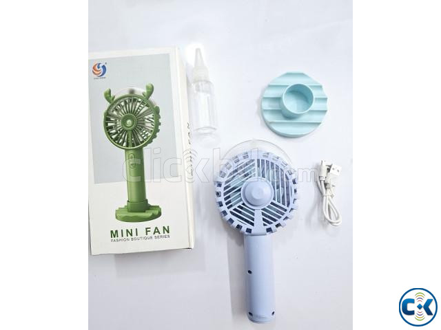CS1206 Portable Water Sprey Fan 3 Level Speed large image 1