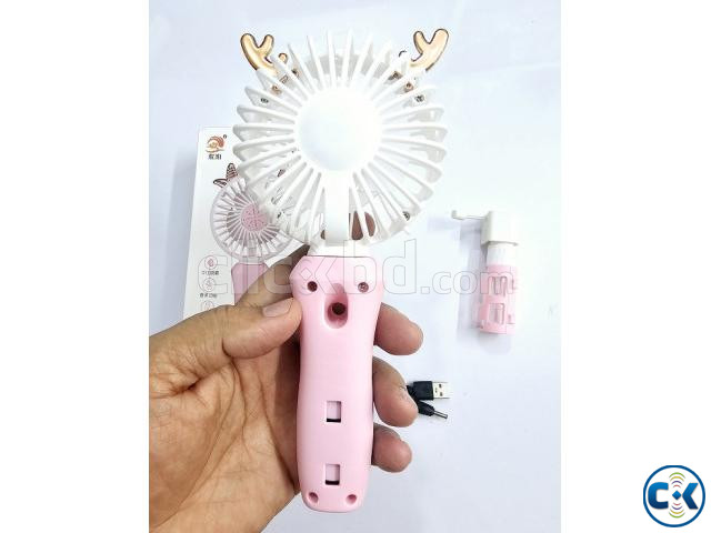 6810 Mini Portable Water Sprey Fan large image 3