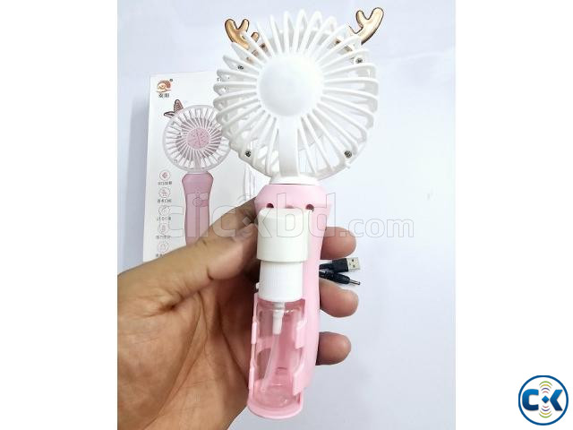 6810 Mini Portable Water Sprey Fan large image 4