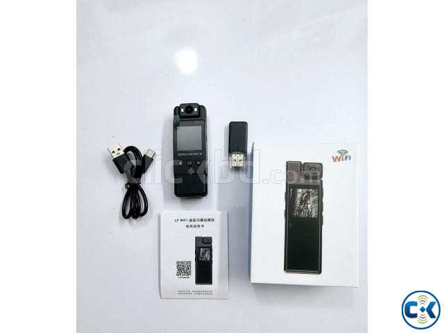L12 Wifi Body Camera HD 1080P Motion Detection large image 1