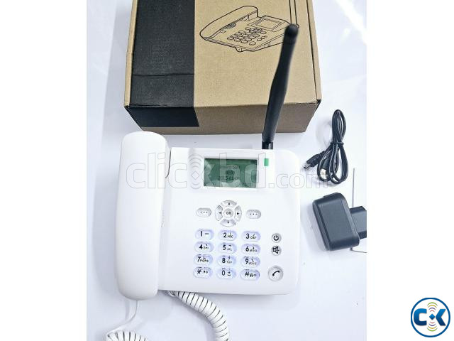 Huawei F317 Land Phone Single SIM Backlit White large image 0