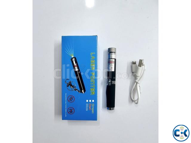Mini Usb Charge Green Laser Pointer Rechargable large image 1