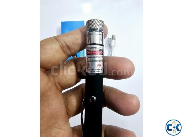 Mini Usb Charge Green Laser Pointer Rechargable large image 4