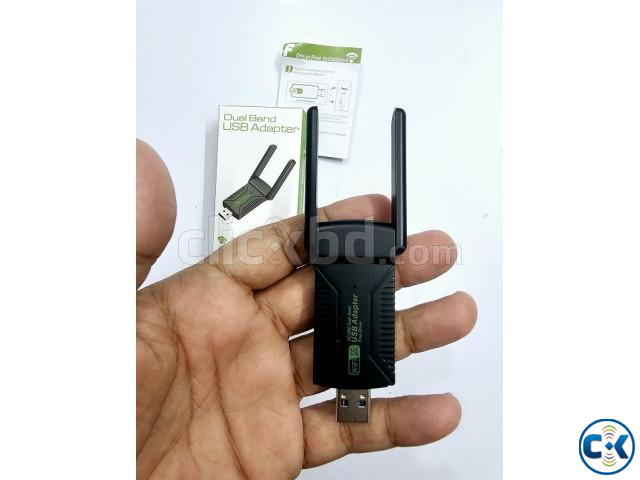 Ac1800 Dual Band Usb Adapter 1800mbps And BT 5.4 large image 1