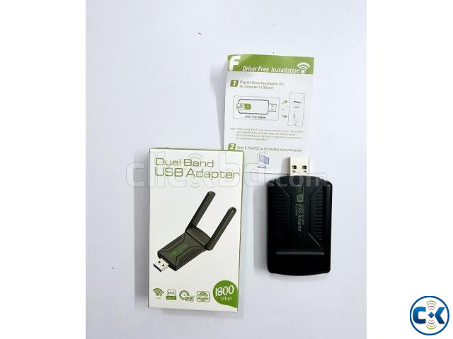 Ac1800 Dual Band Usb Adapter 1800mbps And BT 5.4 large image 2
