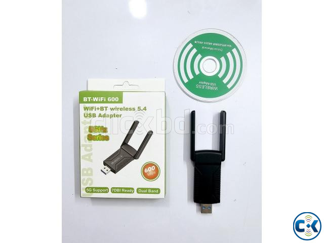 AC600 Dual Band Usb Adapter 600mbps And BT 5.4 large image 3
