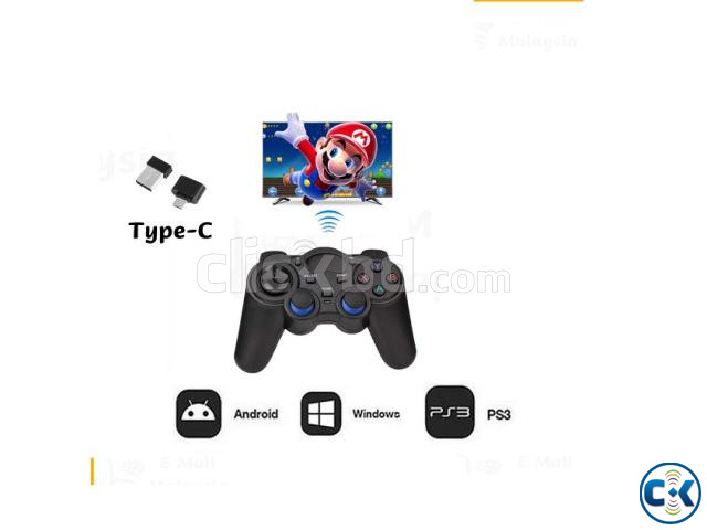 USB Wireless Game Controller For Android Phone And PC large image 1