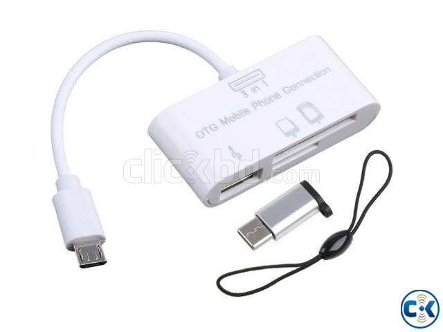 Mobile OTG Card Reader 3 in 1 large image 0
