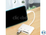 Small image 3 of 5 for Mobile OTG Card Reader 3 in 1 | ClickBD