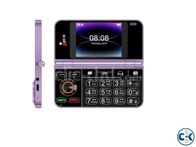 icon i909 Folding Phone Two Display Purpel large image 0