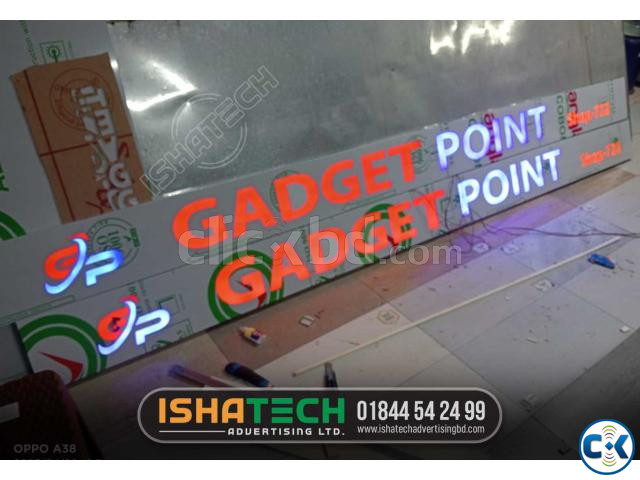 Acp off-cut Acrylic Letter and LED Lighting Signboard in Dha large image 2