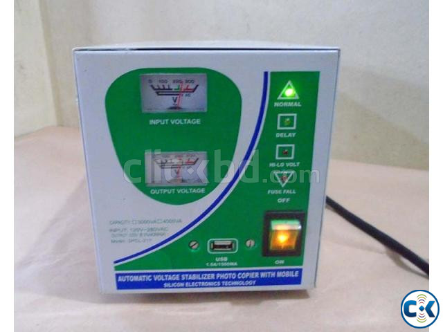 VOLTAGE STABILIZER 3KVA 120V-280V  large image 3