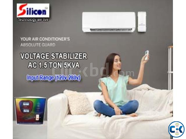 VOLTAGE STABILIZER 5KVA 120V-280V  large image 1