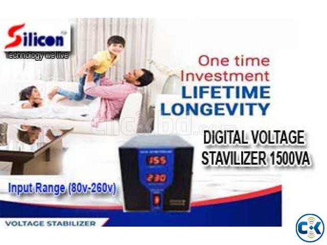 DIGITAL STABILIZER 1500VA 80V-260V  large image 3