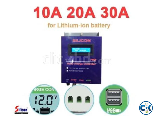 PWM SOLAR CONTROLLER 30A 12V 24V large image 1