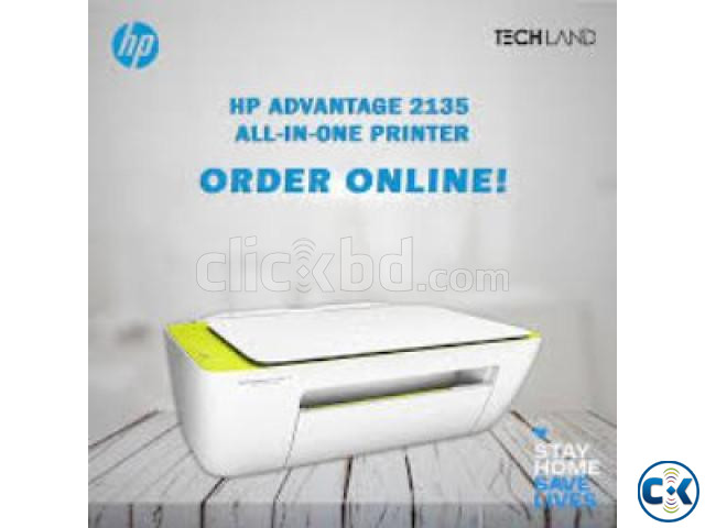 HP Deskjet Advantage 2135 All-In-One Printer large image 2