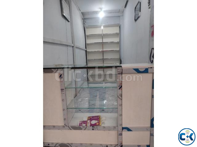 দোকানের ডিসপ্লে ও র ্যাক সহ মালামাল বিক্রি করা হবে large image 0