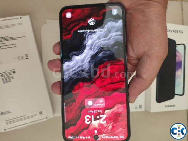 Samsung A55 8GB RAM-128GB ROM  large image 2