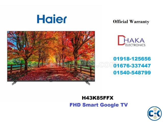 Haier 43 inch H43K85FFX FHD Google TV Official large image 0