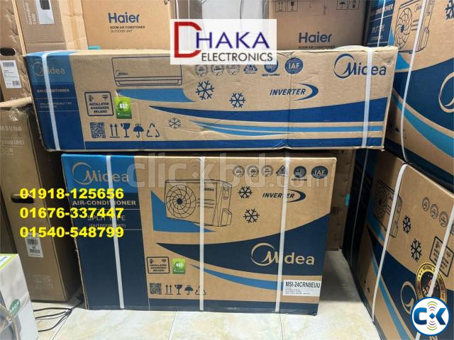 Midea 2 Ton Inverter Split Air Conditioner MSI-24CRN8EUU large image 1