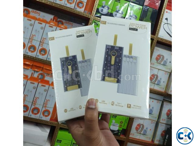 20000mAh Power Bank With Cable 22.5W Fast Charging Multiple large image 1