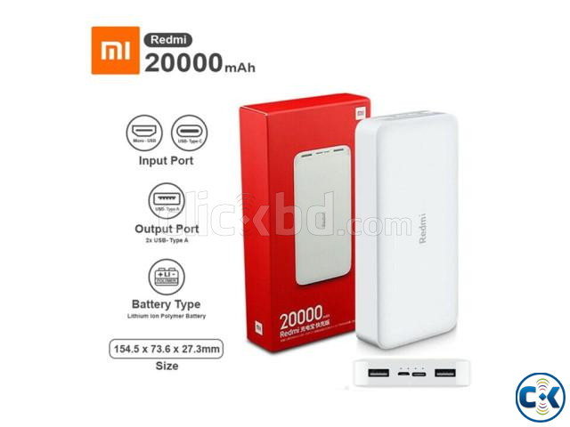 Xiaomi Redmi 20000mAh 18W QC3.0 fast Charging Version Power large image 2