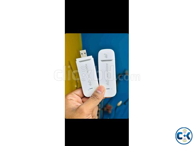 4G LTE WiFi Modem- Support All Bangladesh SIM Cards- White C large image 1