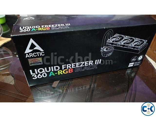 Arctic Liquid Freezer III 360MM ARGB Liquid CPU Cooler large image 0