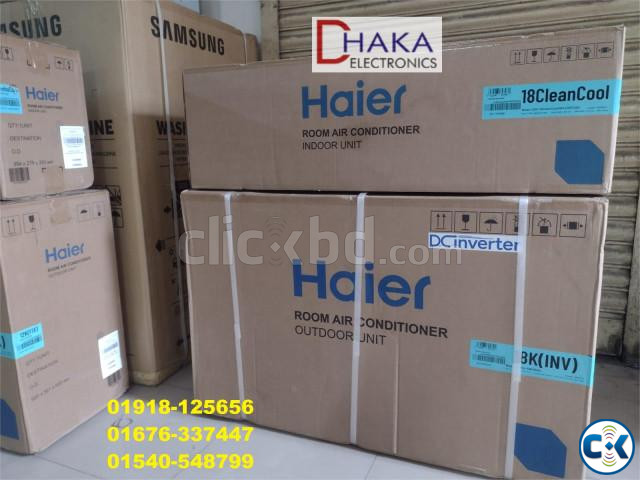 Haier 1.5 Ton DC Inverter Split AC HSU-18CleanCool large image 1
