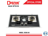 Disnie Double Burner Automatic Gas Stove -Glass top - DCGS-0