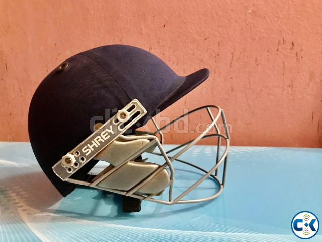 Shrey Cricket Helmet ভালো অবস্থা প্রিমিয়াম কোয়ালিট large image 1